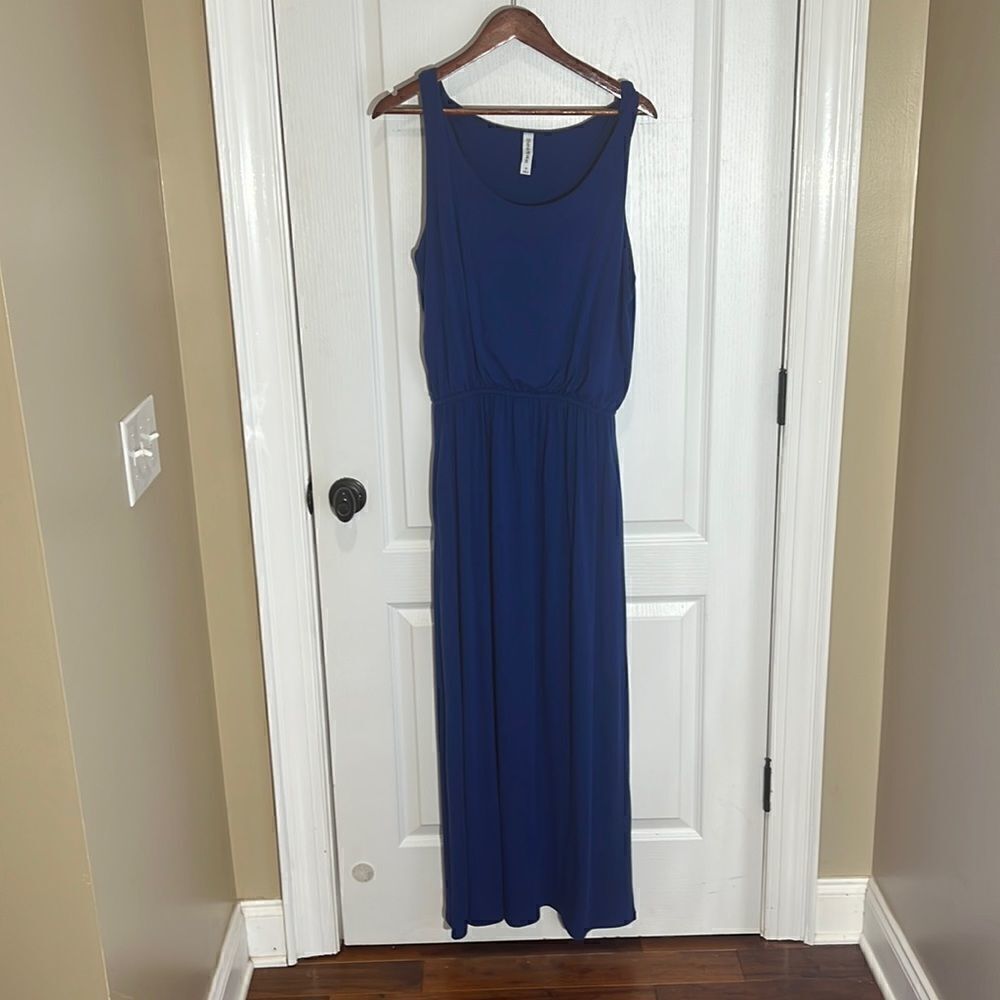 New Zenana Blue Maxi Dress